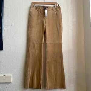 Suede Bootcut Pants 2000’s | Size 14